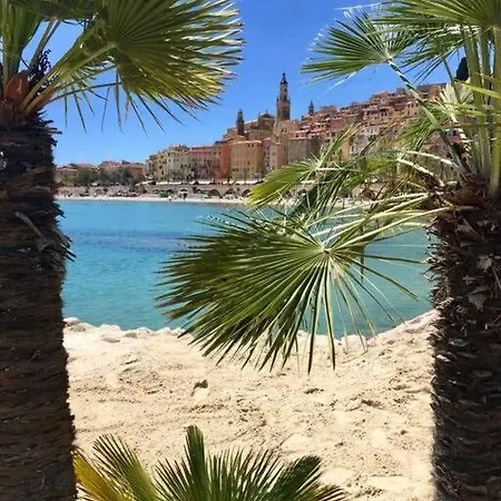 Cosy 2P A 5 Minutes A Pied De La Mer Et Du Centre Menton Exterior photo