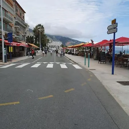 Cosy 2P A 5 Minutes A Pied De La Mer Et Du Centre Menton Exterior photo